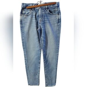 Moussy Light Blue Slim Men Jeans